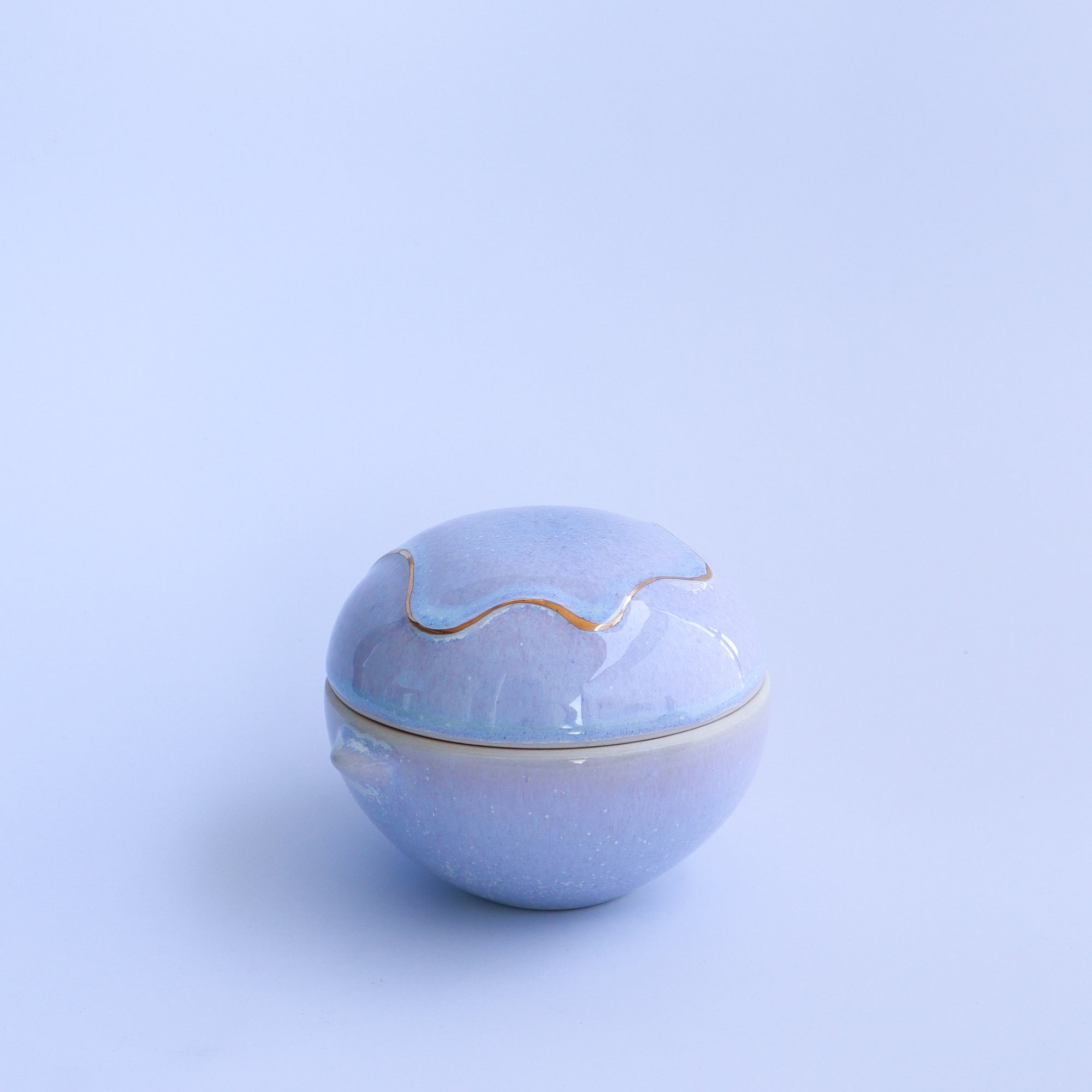'we see the same moon' - lidded jar