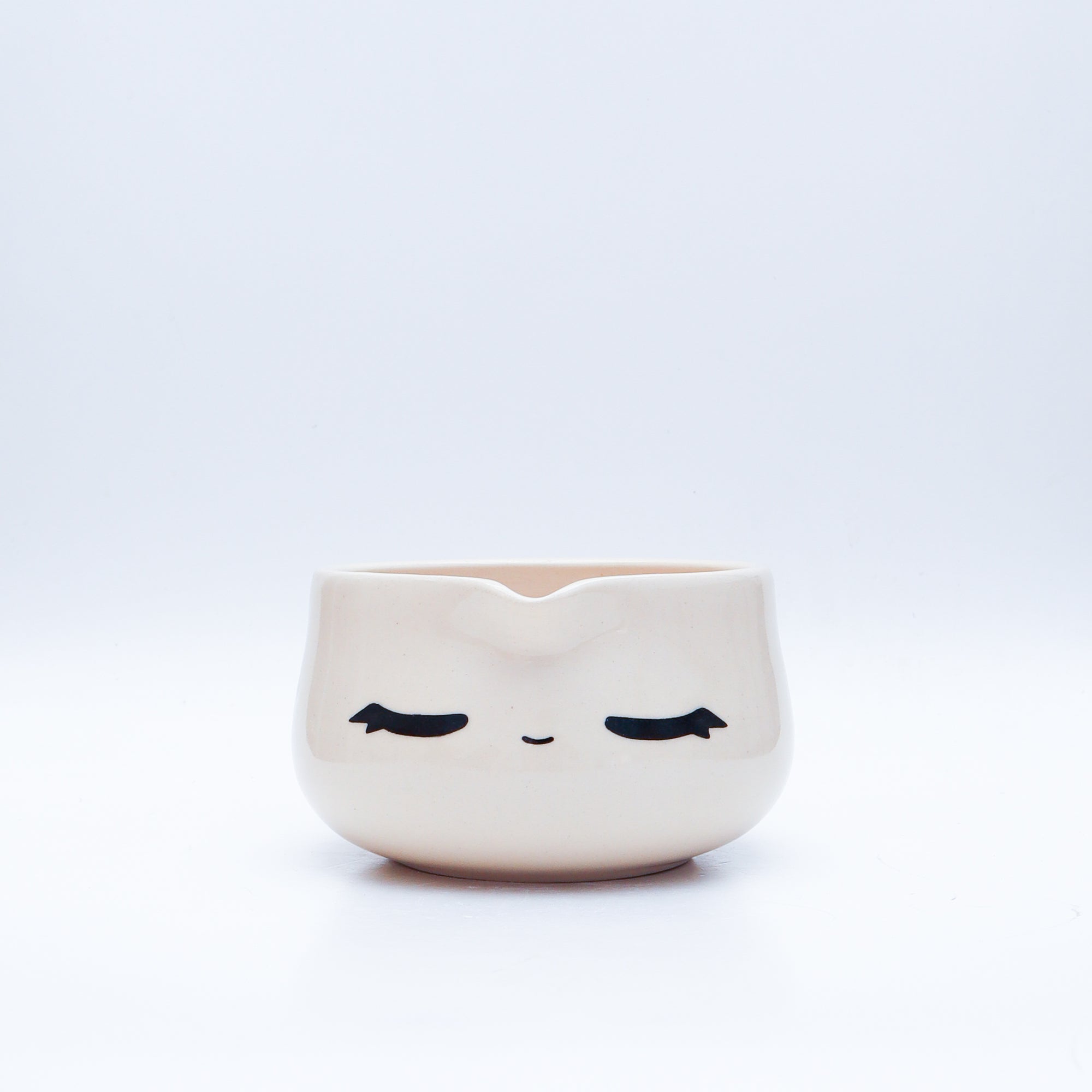 peaceful lash matcha bowl