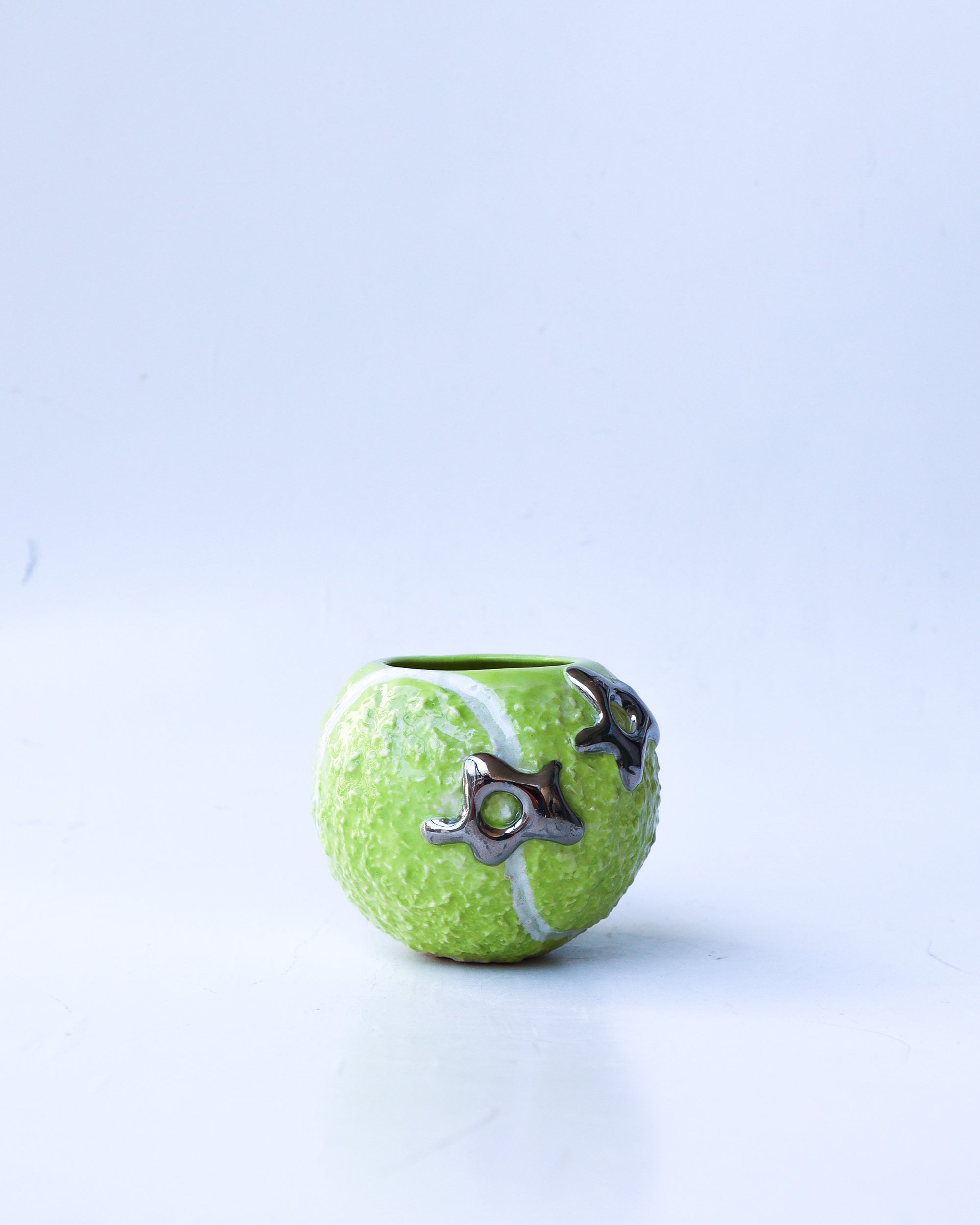 'kirby' chrome tennis ball cup