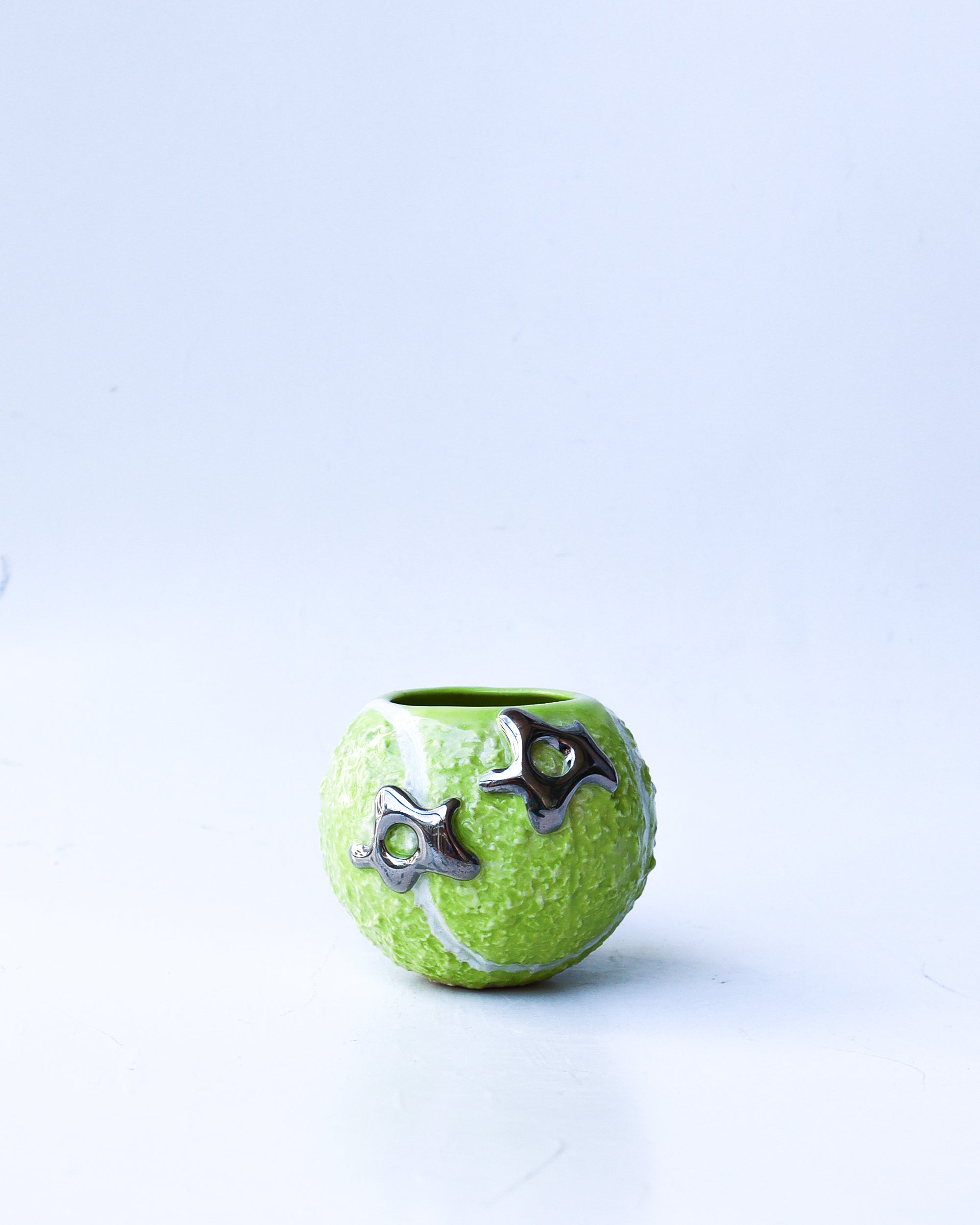'kirby' chrome tennis ball cup