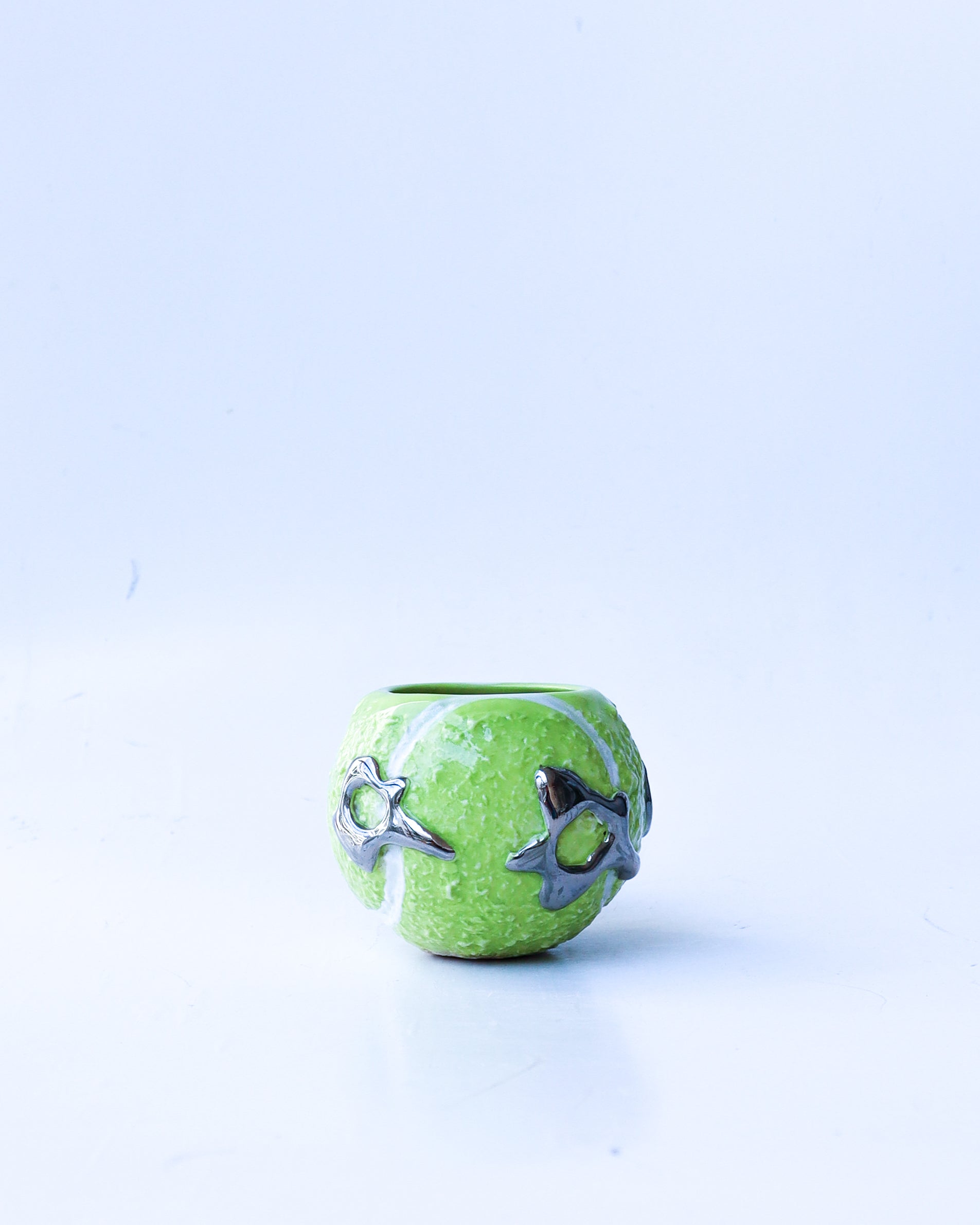 'osaka' chrome tennis ball cup