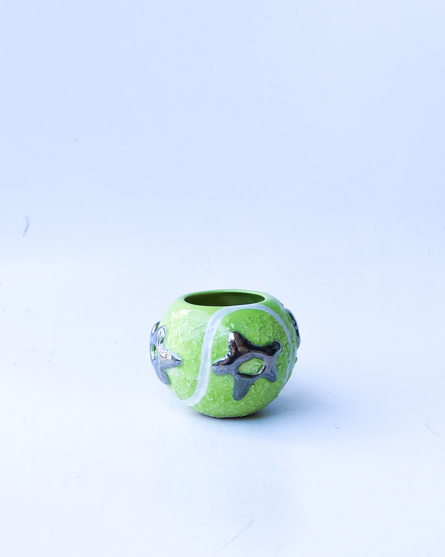 'star' chrome ceramic tennis ball