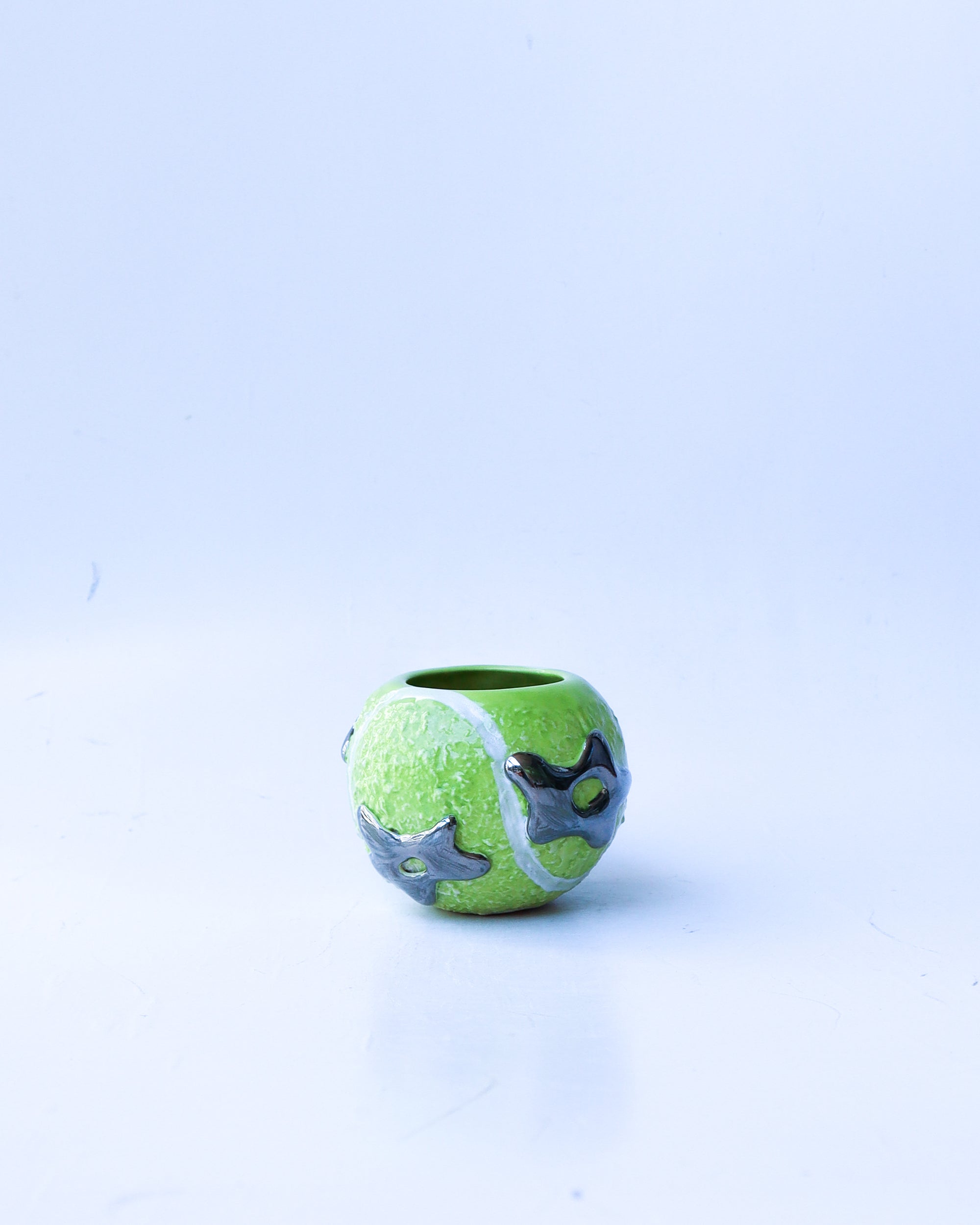 'star' chrome ceramic tennis ball