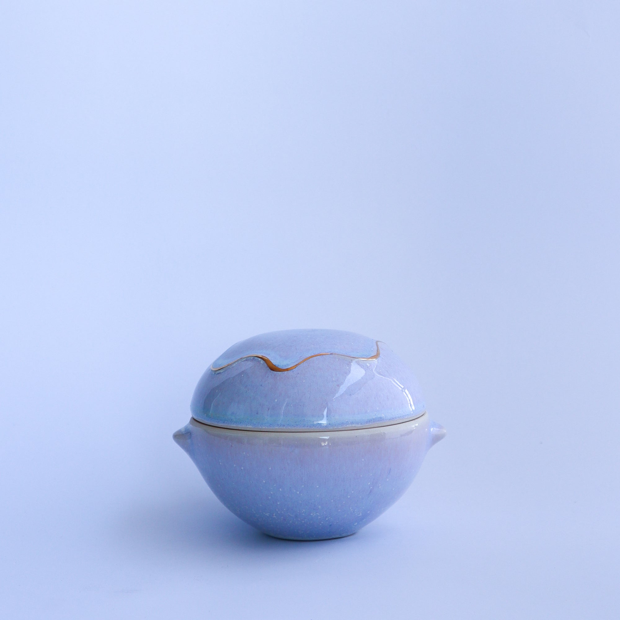 'we see the same moon' - lidded jar