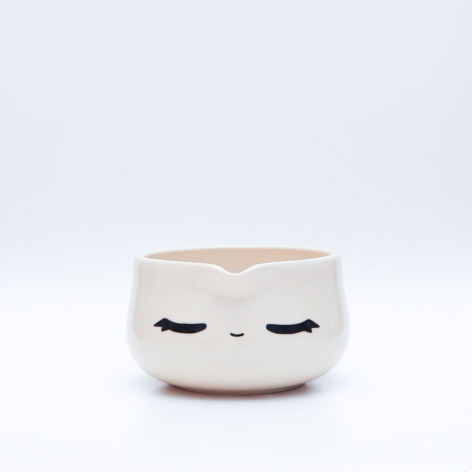 peaceful lash matcha bowl
