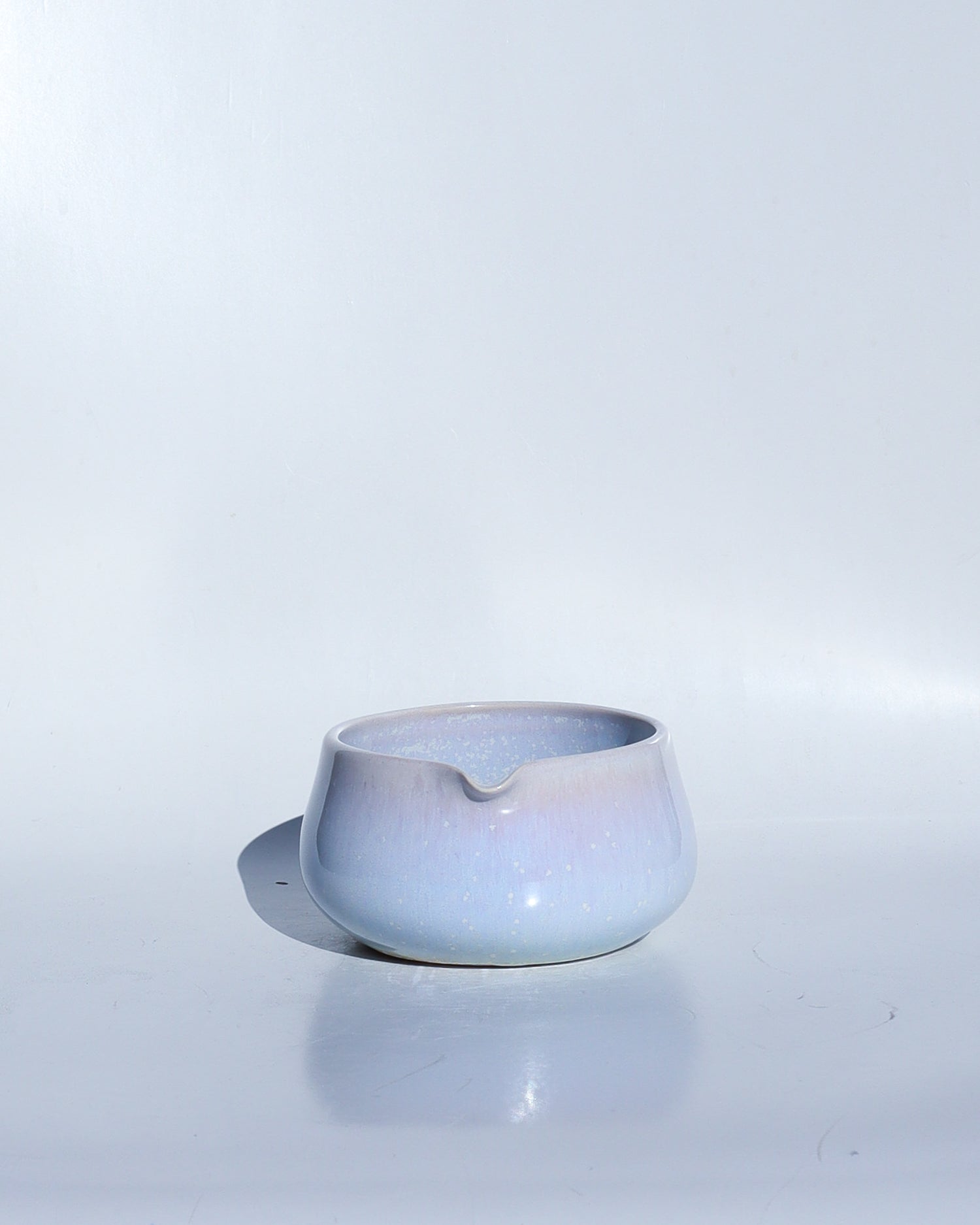 nebula blue matcha bowl