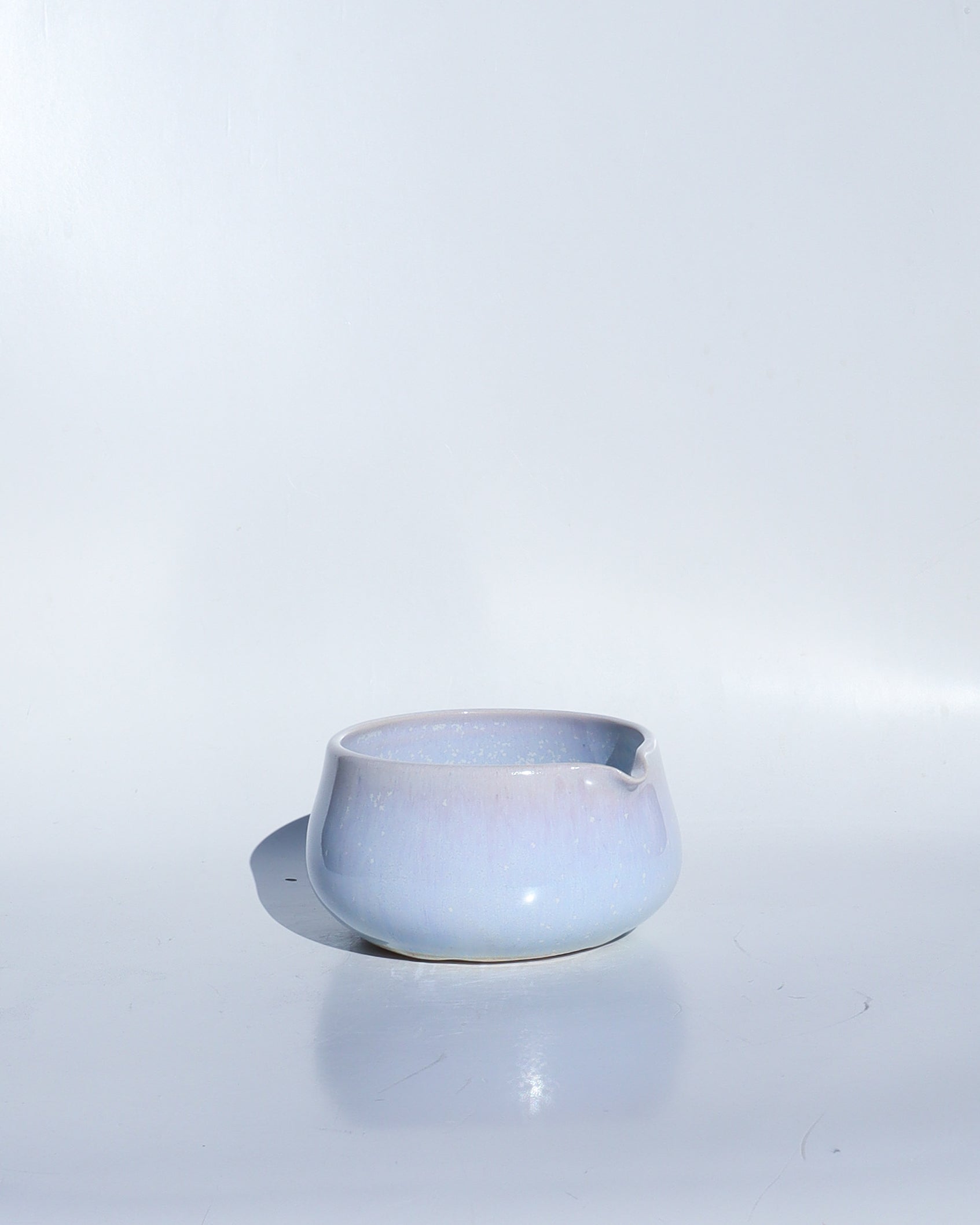 nebula blue matcha bowl