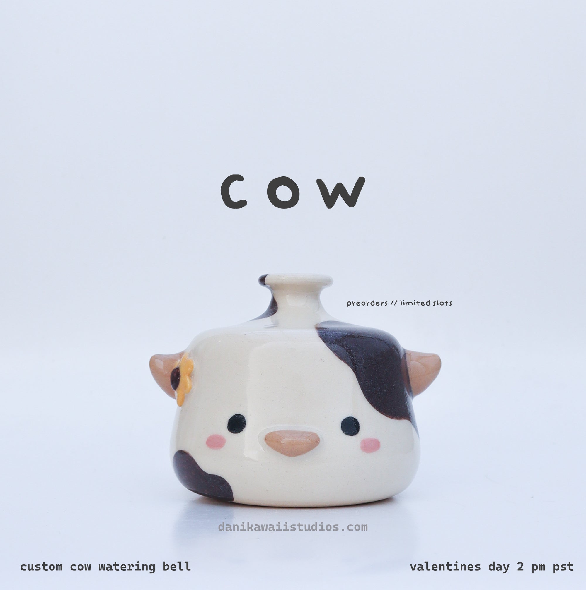 custom cow watering bell preorder