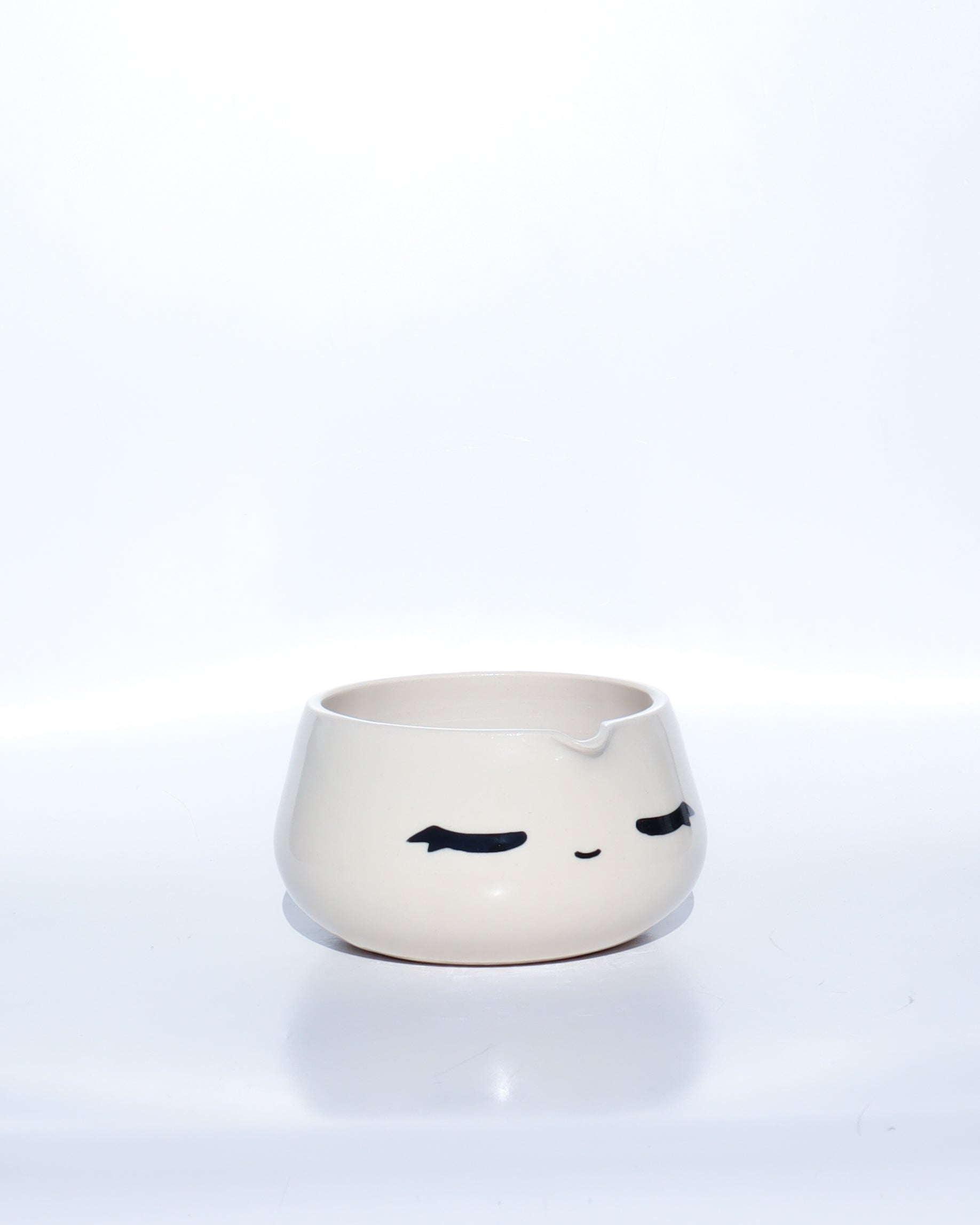 peaceful lash matcha bowl