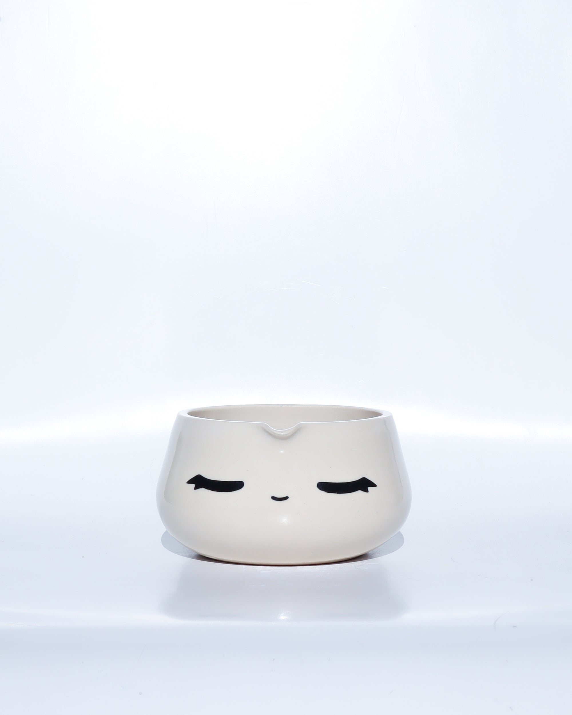 peaceful lash matcha bowl